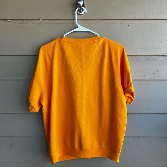 J.Crew Terry Cloth Short Sleeve Top - Size Small - Beach Summer Comfy - Picture 5 of 5